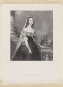 Portret van Sophia Frederika Mathilda, koningin der Nederlanden