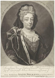 Portret van Sophia van Hannover, hertogin van Brunswijk-Luneburg