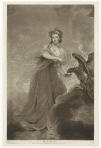 Portret van Sophie Musters als Hebe