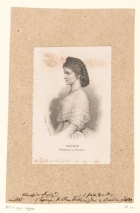 Portret van Sophie van Beieren