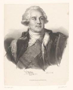Portret van Stanislaus August Poniatowski