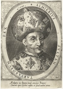Portret van sultan Alhierius