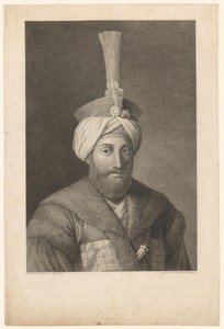 Portret van sultan Mahmud II