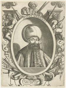 Portret van Sultan Mehmet