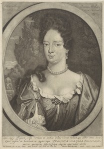 Portret van Susanna Sibylle Reichardt