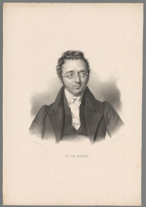 Portret van Th. Kunde