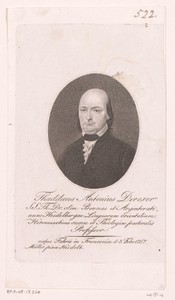 Portret van Thaddaeus a Sancto Adamo Dereser