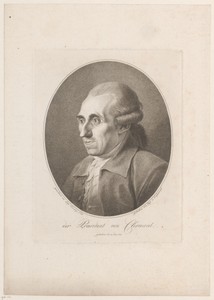 Portret van Theodor Christian Clermont