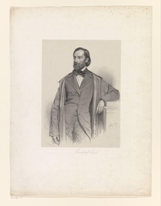 Portret van Theodor Friedrich von Hornbostel
