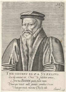 Portret van Theodorus Beza