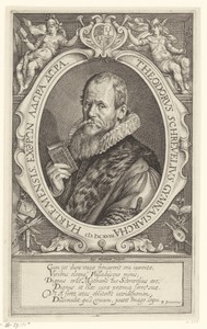 Portret van Theodorus Schrevelius