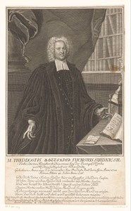 Portret van Theodosius Gottfried Fuchs
