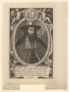 Portret van Theophanes, patriarch van Jeruzalem