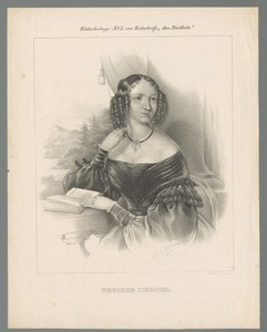 Portret van Therese Dessoir