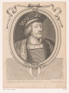 Portret van Theuderik I