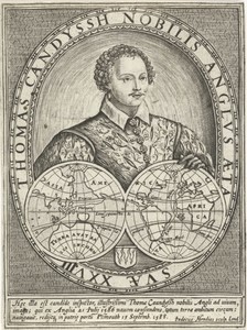Portret van Thomas Cavendish