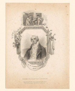 Portret van Thomas Coke