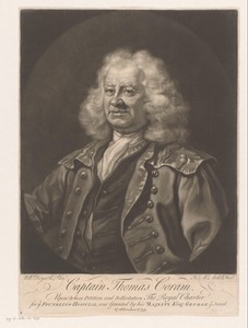 Portret van Thomas Coram