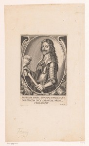 Portret van Thomas Franz von Savoyen-Carignan