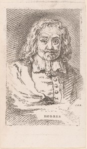 Portret van Thomas Hobbes