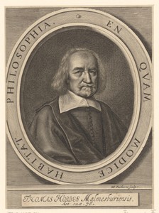 Portret van Thomas Hobbes