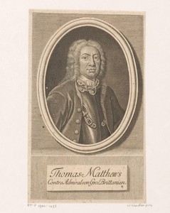 Portret van Thomas Mathews