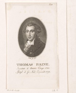 Portret van Thomas Paine