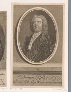 Portret van Thomas Pellet