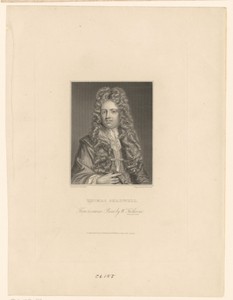 Portret van Thomas Shadwell