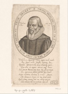 Portret van Thomas Wegelin op 52-jarige leeftijd