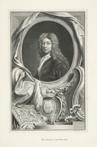 Portret van Thomas  Wharton, markies van Wharton