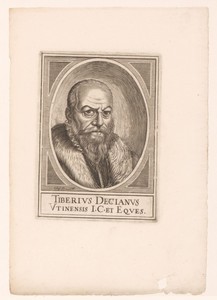 Portret van Tiberio Deciani
