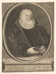 Portret van Tileman Heshusen