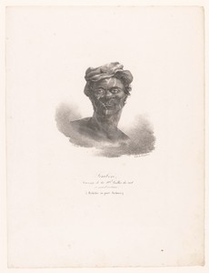 Portret van Timbéré, inwoner van Port Jackson in Nieuw-Zuid-Wales