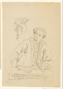 Portret van Tobias Heinrich Thomann von Hagelstein