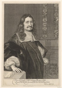 Portret van Tobias Oelhafen von Schöllenbach