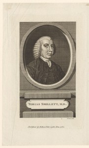 Portret van Tobias Smollett