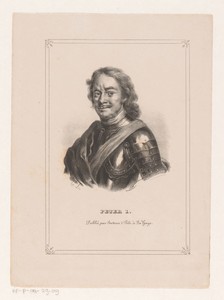 Portret van Tsaar Peter de Grote