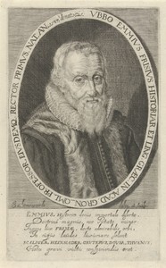 Portret van Ubbo Emmius