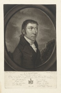 Portret van Ulrich Jasper Seetzen
