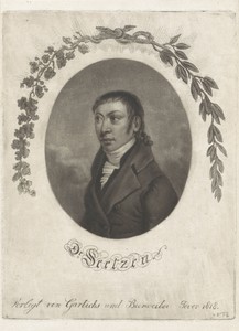Portret van Ulrich Jasper Seetzen
