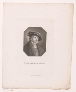 Portret van Ulrich von Hutten