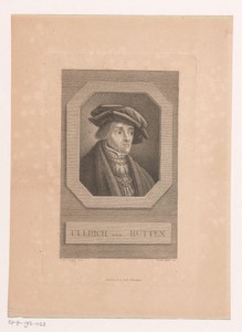 Portret van Ulrich von Hutten