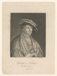 Portret van Ulrich von Hutten