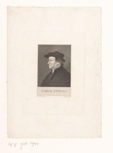 Portret van Ulrich Zwingli