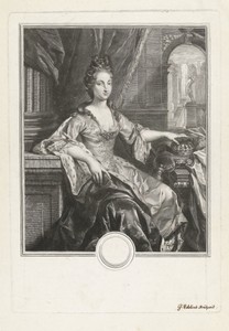 Portret van Ulrika Eleonora van Denemarken