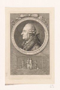Portret van Urban Friedrich Benedikt Brückmann