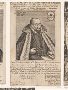 Portret van Valentin Espich op 54-jarige leeftijd