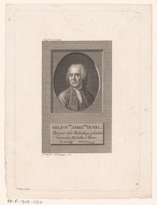 Portret van Valentin Jameray Duval