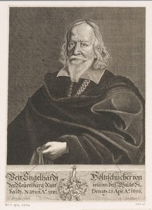 Portret van Veit Engelhard Holzschuher von Neuenbürg